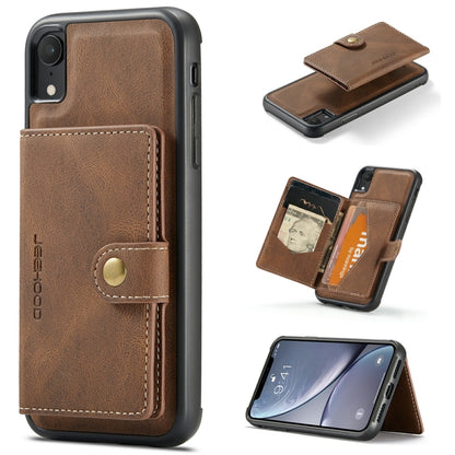 JEEHOOD Retro Magnetic Detachable Protective Case with Wallet & Card Slot & Holder, For iPhone 8 Plus & 7 Plus, For iPhone SE 2022 / SE 2020 & 8 & 7, For iPhone X / XS, For iPhone XR, For iPhone XS Max, For iPhone 11 Pro, For iPhone 11                 ...