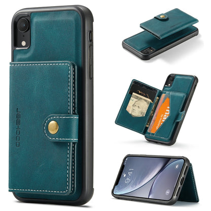 JEEHOOD Retro Magnetic Detachable Protective Case with Wallet & Card Slot & Holder, For iPhone 8 Plus & 7 Plus, For iPhone SE 2022 / SE 2020 & 8 & 7, For iPhone X / XS, For iPhone XR, For iPhone XS Max, For iPhone 11 Pro, For iPhone 11                 ...