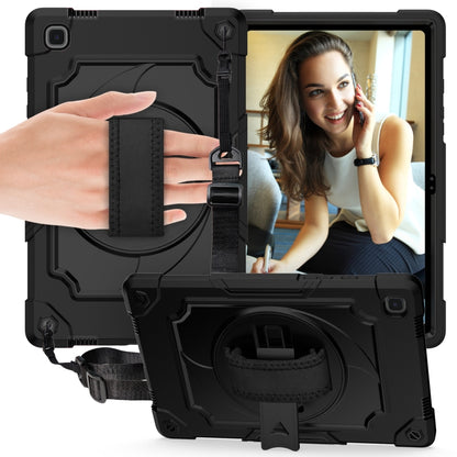 360 Degree Rotation Turntable Contrast Color Robot Shockproof Silicone + PC Protective Case with Holder, For Amazon Kindle Fire HD 8 2020, For Samsung Tab A 8.0 (2019)/T290, For Samsung Galaxy Tab A7 10.4 (2020)/T500                                    ...