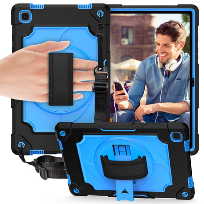 360 Degree Rotation Turntable Contrast Color Robot Shockproof Silicone + PC Protective Case with Holder, For Amazon Kindle Fire HD 8 2020, For Samsung Tab A 8.0 (2019)/T290, For Samsung Galaxy Tab A7 10.4 (2020)/T500                                    ...