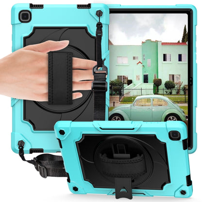 360 Degree Rotation Turntable Contrast Color Robot Shockproof Silicone + PC Protective Case with Holder, For Amazon Kindle Fire HD 8 2020, For Samsung Tab A 8.0 (2019)/T290, For Samsung Galaxy Tab A7 10.4 (2020)/T500                                    ...