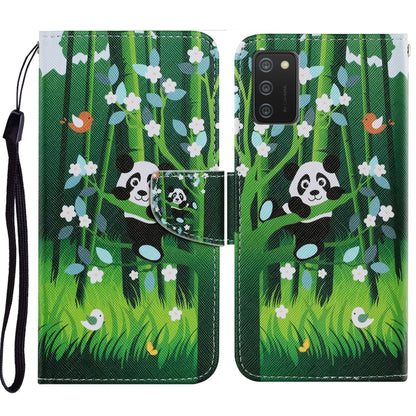 Coloured Drawing Pattern Horizontal Flip PU Leather Case with Holder & Card Slots & Wallet & Lanyard, For Samsung Galaxy A02s, For Samsung Galaxy A12, For Samsung Galaxy A32 5G