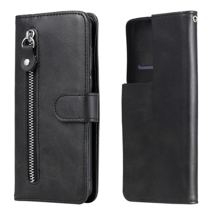 Fashion Calf Texture Zipper Horizontal Flip Leather Case with Holder & Card Slots & Wallet, For Samsung Galaxy S21 5G, For Samsung Galaxy S21 Plus 5G, For Samsung Galaxy S21 Ultra 5G