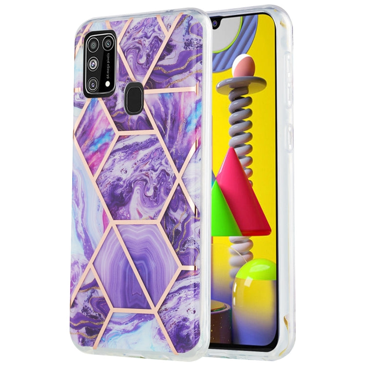 3D Electroplating Marble Pattern TPU Protective Case, For Xiaomi Redmi Note 9S / 9 Pro / 9 Pro Max, For Samsung Galaxy A42 5G, For Samsung Galaxy A51 5G, For Samsung Galaxy A71 5G, For Samsung Galaxy M31, For Samsung Galaxy S20                         ...