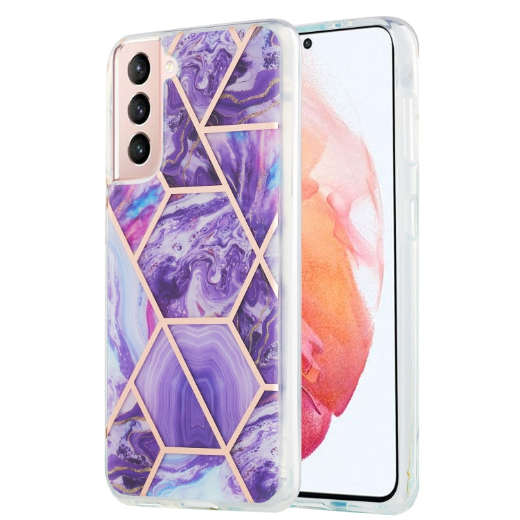 3D Electroplating Marble Pattern TPU Protective Case, For Samsung Galaxy S21 5G, For Samsung Galaxy S21 Plus 5G, For Samsung Galaxy S21 Ultra 5G, For LG Velvet 4G / Velvet 5G / G9