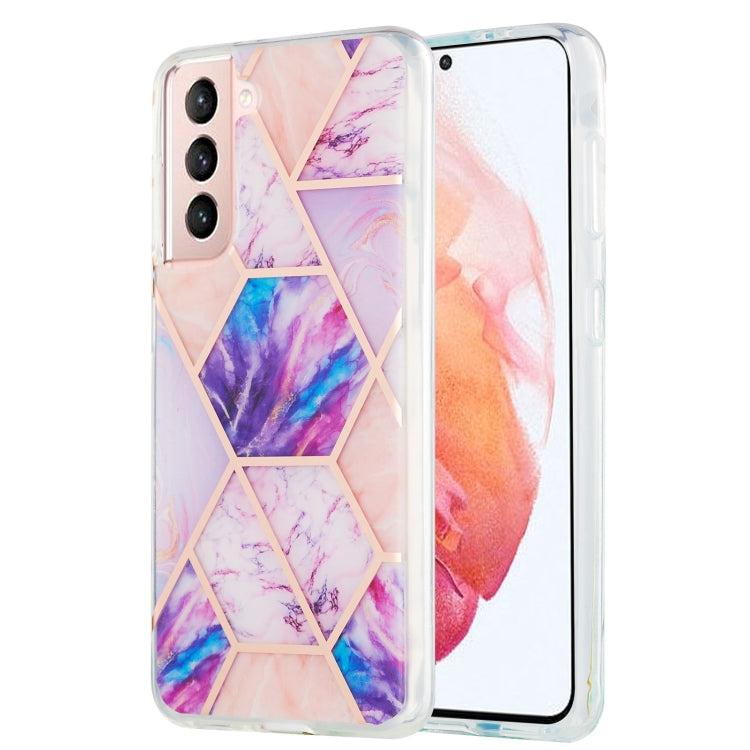 3D Electroplating Marble Pattern TPU Protective Case, For Samsung Galaxy S21 5G, For Samsung Galaxy S21 Plus 5G, For Samsung Galaxy S21 Ultra 5G, For LG Velvet 4G / Velvet 5G / G9