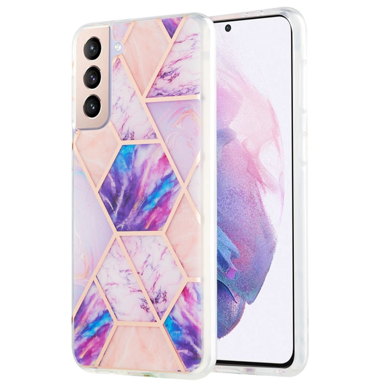 3D Electroplating Marble Pattern TPU Protective Case, For Samsung Galaxy S21 5G, For Samsung Galaxy S21 Plus 5G, For Samsung Galaxy S21 Ultra 5G, For LG Velvet 4G / Velvet 5G / G9