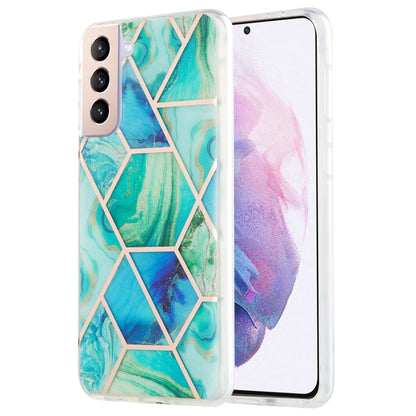 3D Electroplating Marble Pattern TPU Protective Case, For Samsung Galaxy S21 5G, For Samsung Galaxy S21 Plus 5G, For Samsung Galaxy S21 Ultra 5G, For LG Velvet 4G / Velvet 5G / G9