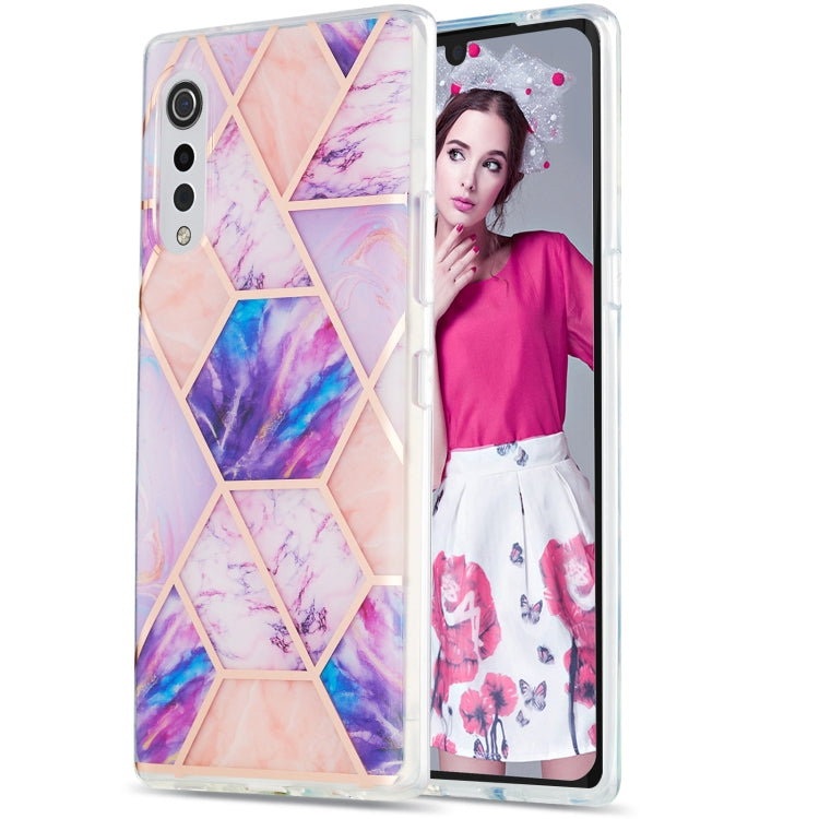 3D Electroplating Marble Pattern TPU Protective Case, For Samsung Galaxy S21 5G, For Samsung Galaxy S21 Plus 5G, For Samsung Galaxy S21 Ultra 5G, For LG Velvet 4G / Velvet 5G / G9