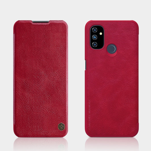 NILLKIN QIN Series Crazy Horse Texture Horizontal Flip Leather Case with Card Slot, For Xiaomi Poco M3, For Xiaomi Mi 10T Lite 5G / Redmi Note 9 Pro 5G, For OnePlus Nord N10 5G, For OnePlus Nord N100, For Samsung Galaxy A12, For Samsung Galaxy S21 5G  ...