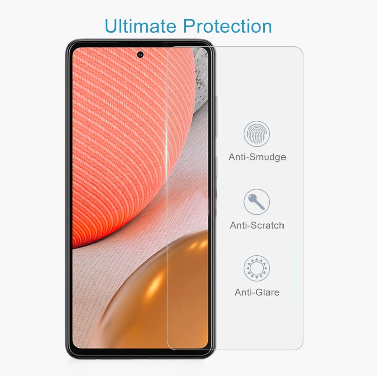 10 PCS 0.26mm 9H 2.5D Tempered Glass Film, For Samsung Galaxy A72 5G / 4G (10pcs), For Samsung Galaxy A72 4G (10 PCS), For Samsung Galaxy A52 4G (10 PCS), For Samsung Galaxy A52 5G (10pcs)