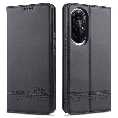 AZNS Magnetic Calf Texture Horizontal Flip Leather Case with Card Slots & Holder & Wallet, For Huawei nova 8 5G, For Samsung Galaxy S21 Ultra 5G, For Huawei nova 8 Pro 5G