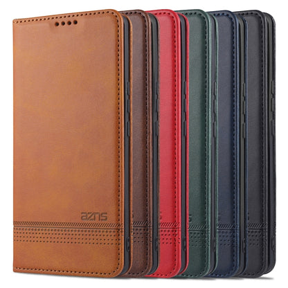 AZNS Magnetic Calf Texture Horizontal Flip Leather Case with Card Slots & Holder & Wallet, For Huawei nova 8 5G, For Samsung Galaxy S21 Ultra 5G, For Huawei nova 8 Pro 5G
