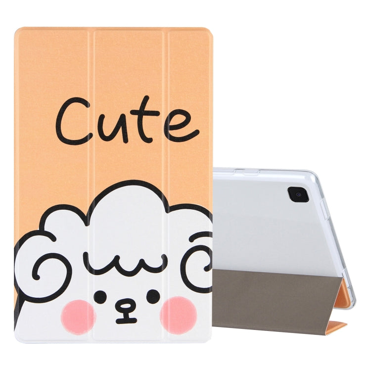 Coloured Drawing Pattern Horizontal Flip Leather Case with Three-folding Holder, For Samsung Galaxy Tab A7 10.4 (2020), For Lenovo Tab P11 (TB-J606F), For Lenovo Tab P11 Pro (TB-XJ706F), For Lenovo Tab M10 HD Gen 2 (TB-X306F)