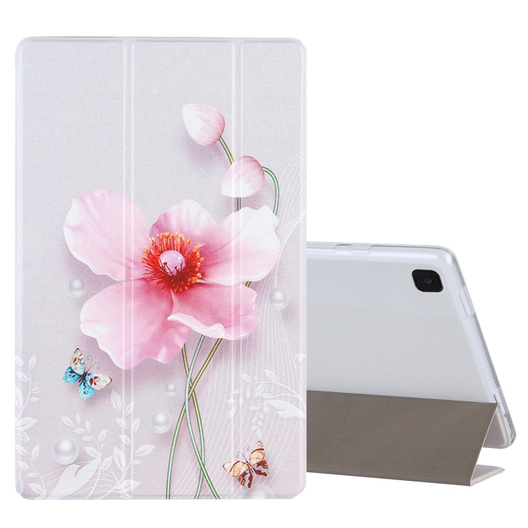 Coloured Drawing Pattern Horizontal Flip Leather Case with Three-folding Holder, For Samsung Galaxy Tab A7 10.4 (2020), For Lenovo Tab P11 (TB-J606F), For Lenovo Tab P11 Pro (TB-XJ706F), For Lenovo Tab M10 HD Gen 2 (TB-X306F)