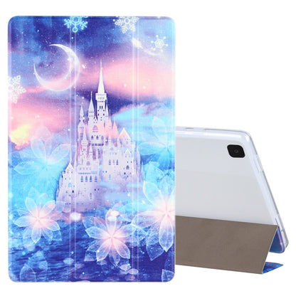 Coloured Drawing Pattern Horizontal Flip Leather Case with Three-folding Holder, For Samsung Galaxy Tab A7 10.4 (2020), For Lenovo Tab P11 (TB-J606F), For Lenovo Tab P11 Pro (TB-XJ706F), For Lenovo Tab M10 HD Gen 2 (TB-X306F)