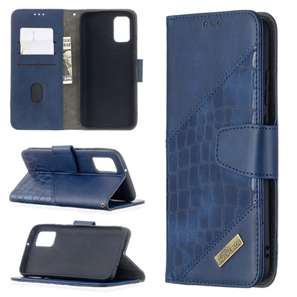 Matching Color Crocodile Texture Horizontal Flip PU Leather Case with Wallet & Holder & Card Slots, For Nokia 5.4, For Samsung Galaxy A02s (EU Version)