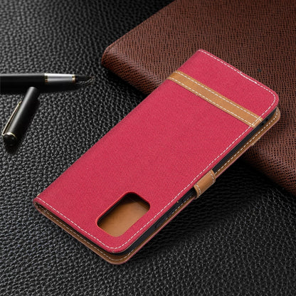 Color Matching Denim Texture Horizontal Flip Leather Case with Holder & Card Slots & Wallet & Lanyard, For Nokia 5.4, For Samsung Galaxy A02s (EU Version)