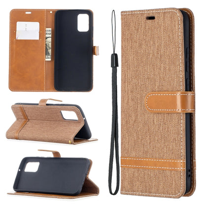 Color Matching Denim Texture Horizontal Flip Leather Case with Holder & Card Slots & Wallet & Lanyard, For Nokia 5.4, For Samsung Galaxy A02s (EU Version)