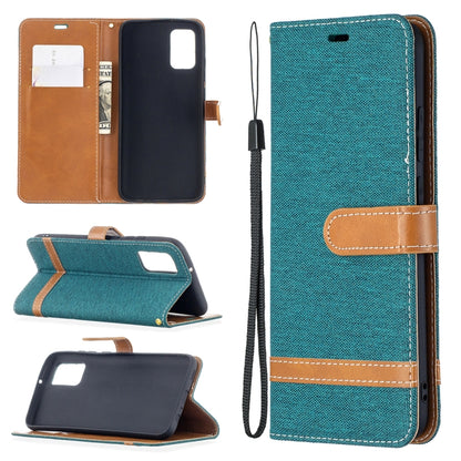 Color Matching Denim Texture Horizontal Flip Leather Case with Holder & Card Slots & Wallet & Lanyard, For Nokia 5.4, For Samsung Galaxy A02s (EU Version)