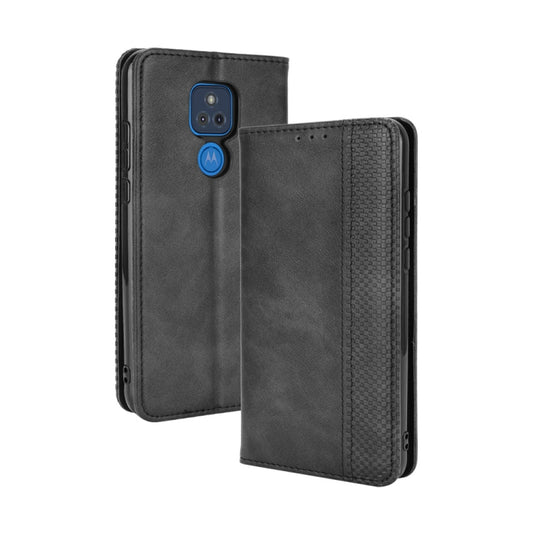 Magnetic Buckle Retro Crazy Horse Texture Horizontal Flip Leather Case with Holder & Card Slots & Photo Frame, For Motorola Moto G Play (2021), For Motorola Moto G Power (2021), For Motorola Moto G Stylus (2021)