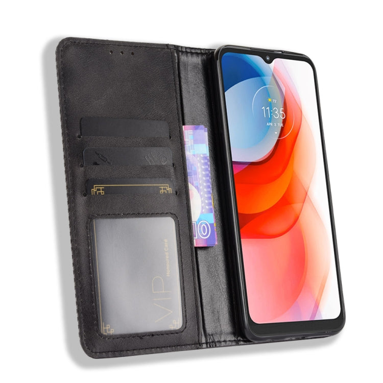 Magnetic Buckle Retro Crazy Horse Texture Horizontal Flip Leather Case with Holder & Card Slots & Photo Frame, For Motorola Moto G Play (2021), For Motorola Moto G Power (2021), For Motorola Moto G Stylus (2021)                                         ...