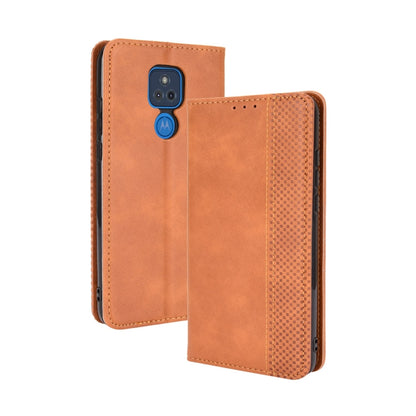 Magnetic Buckle Retro Crazy Horse Texture Horizontal Flip Leather Case with Holder & Card Slots & Photo Frame, For Motorola Moto G Play (2021), For Motorola Moto G Power (2021), For Motorola Moto G Stylus (2021)                                         ...