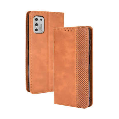Magnetic Buckle Retro Crazy Horse Texture Horizontal Flip Leather Case with Holder & Card Slots & Photo Frame, For Motorola Moto G Play (2021), For Motorola Moto G Power (2021), For Motorola Moto G Stylus (2021)                                         ...