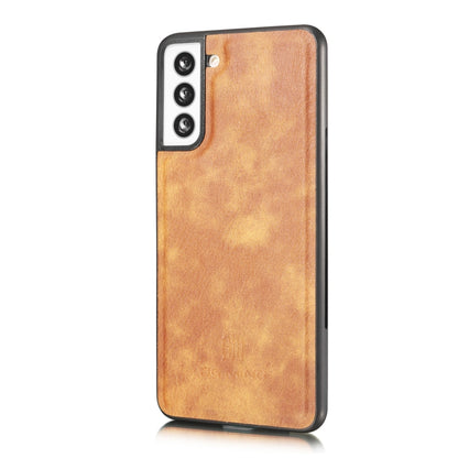 DG.MING Crazy Horse Texture Flip Detachable Magnetic Leather Case with Holder & Card Slots & Wallet, For Samsung Galaxy S21 5G, For Samsung Galaxy S21+ 5G, For Samsung Galaxy S21 Ultra 5G