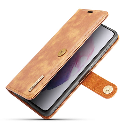 DG.MING Crazy Horse Texture Flip Detachable Magnetic Leather Case with Holder & Card Slots & Wallet, For Samsung Galaxy S21 5G, For Samsung Galaxy S21+ 5G, For Samsung Galaxy S21 Ultra 5G