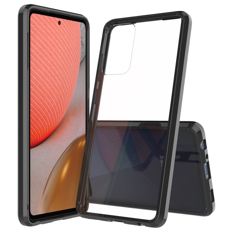 Scratchproof TPU + Acrylic Protective Case, For Samsung Galaxy A12, For Samsung Galaxy A32 5G, For Samsung Galaxy A72 5G / 4G, For Samsung Galaxy A52 5G / 4G, For Samsung Galaxy A02s (US Version), For Samsung Galaxy A02s (European Version