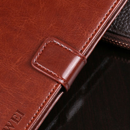 idewei Crazy Horse Texture Horizontal Flip Leather Case with Holder & Card Slots & Wallet, For vivo Y51A 2021, For vivo Y20A