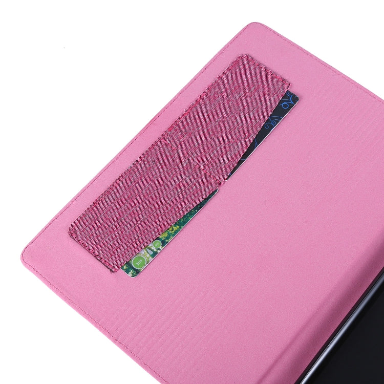 Horizontal Flip TPU + Fabric PU Leather Protective Case with Name Card Clip, For Huawei M5 8.0, For Huawei M6 8.4, For Huawei Enjoy Tablet 2 10.1 / T10 / T10S, For Lenovo Tab E10, For Lenovo Tab M10, For Lenovo Tab P10, For Lenovo Tab P11 Pro          ...
