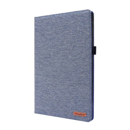 Horizontal Flip TPU + Fabric PU Leather Protective Case with Name Card Clip, For Huawei M5 8.0, For Huawei M6 8.4, For Huawei Enjoy Tablet 2 10.1 / T10 / T10S, For Lenovo Tab E10, For Lenovo Tab M10, For Lenovo Tab P10, For Lenovo Tab P11 Pro          ...