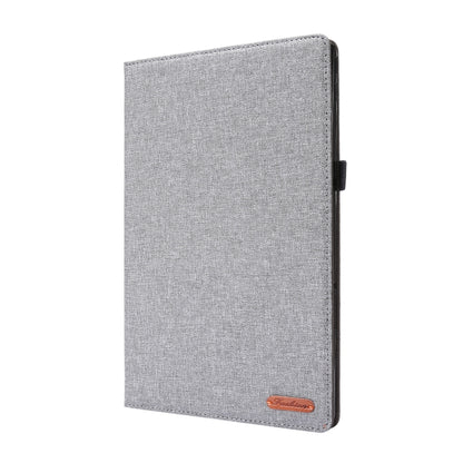 Horizontal Flip TPU + Fabric PU Leather Protective Case with Name Card Clip, For Huawei M5 8.0, For Huawei M6 8.4, For Huawei Enjoy Tablet 2 10.1 / T10 / T10S, For Lenovo Tab E10, For Lenovo Tab M10, For Lenovo Tab P10, For Lenovo Tab P11 Pro          ...
