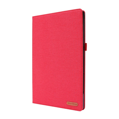 Horizontal Flip TPU + Fabric PU Leather Protective Case with Name Card Clip, For Huawei M5 8.0, For Huawei M6 8.4, For Huawei Enjoy Tablet 2 10.1 / T10 / T10S, For Lenovo Tab E10, For Lenovo Tab M10, For Lenovo Tab P10, For Lenovo Tab P11 Pro          ...