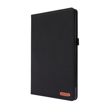 Horizontal Flip TPU + Fabric PU Leather Protective Case with Name Card Clip, For Huawei M5 8.0, For Huawei M6 8.4, For Huawei Enjoy Tablet 2 10.1 / T10 / T10S, For Lenovo Tab E10, For Lenovo Tab M10, For Lenovo Tab P10, For Lenovo Tab P11 Pro          ...