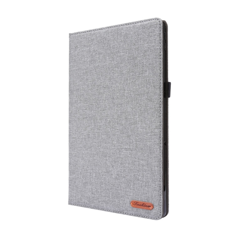 Horizontal Flip TPU + Fabric PU Leather Protective Case with Name Card Clip, For Huawei M5 8.0, For Huawei M6 8.4, For Huawei Enjoy Tablet 2 10.1 / T10 / T10S, For Lenovo Tab E10, For Lenovo Tab M10, For Lenovo Tab P10, For Lenovo Tab P11 Pro          ...