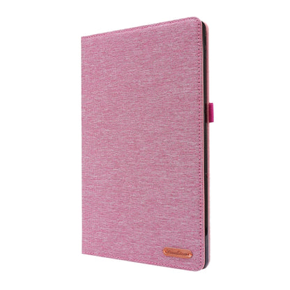 Horizontal Flip TPU + Fabric PU Leather Protective Case with Name Card Clip, For Huawei M5 8.0, For Huawei M6 8.4, For Huawei Enjoy Tablet 2 10.1 / T10 / T10S, For Lenovo Tab E10, For Lenovo Tab M10, For Lenovo Tab P10, For Lenovo Tab P11 Pro          ...