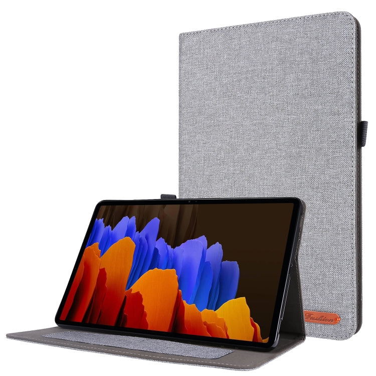 Horizontal Flip TPU + Fabric PU Leather Protective Case with Name Card Clip, For Huawei M5 8.0, For Huawei M6 8.4, For Huawei Enjoy Tablet 2 10.1 / T10 / T10S, For Lenovo Tab E10, For Lenovo Tab M10, For Lenovo Tab P10, For Lenovo Tab P11 Pro          ...