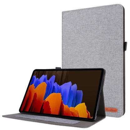 Horizontal Flip TPU + Fabric PU Leather Protective Case with Name Card Clip, For Huawei M5 8.0, For Huawei M6 8.4, For Huawei Enjoy Tablet 2 10.1 / T10 / T10S, For Lenovo Tab E10, For Lenovo Tab M10, For Lenovo Tab P10, For Lenovo Tab P11 Pro          ...