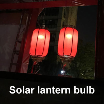 SNF-0092 White Light Solar Lantern Lighting Bulb Outdoor IP44 Waterproof LED One for Two Lighting System Split Garden Lamp, 5m, 10m