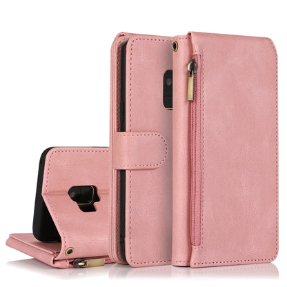 Skin-feel Crazy Horse Texture Zipper Wallet Bag Horizontal Flip Leather Case with Holder & Card Slots & Wallet & Lanyard, For Samsung Galaxy Note9, For Samsung Galaxy Note10, For Samsung Galaxy Note10+, For Samsung Galaxy Note20                        ...
