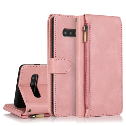 Skin-feel Crazy Horse Texture Zipper Wallet Bag Horizontal Flip Leather Case with Holder & Card Slots & Wallet & Lanyard, For Samsung Galaxy Note9, For Samsung Galaxy Note10, For Samsung Galaxy Note10+, For Samsung Galaxy Note20                        ...