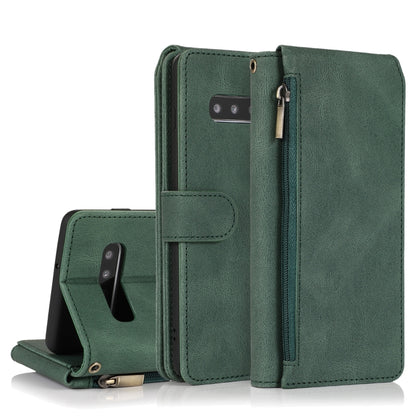 Skin-feel Crazy Horse Texture Zipper Wallet Bag Horizontal Flip Leather Case with Holder & Card Slots & Wallet & Lanyard, For Samsung Galaxy Note9, For Samsung Galaxy Note10, For Samsung Galaxy Note10+, For Samsung Galaxy Note20                        ...
