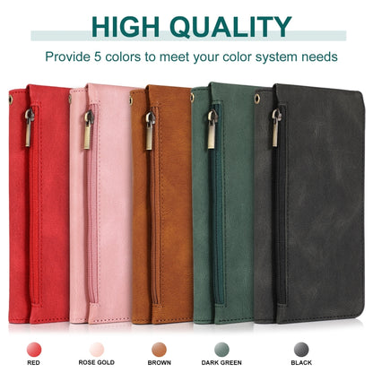 Skin-feel Crazy Horse Texture Zipper Wallet Bag Horizontal Flip Leather Case with Holder & Card Slots & Wallet & Lanyard, For Samsung Galaxy S20, For Samsung Galaxy S20+, For Samsung Galaxy S20 Ultra, For Samsung Galaxy S20 FE 5G                       ...