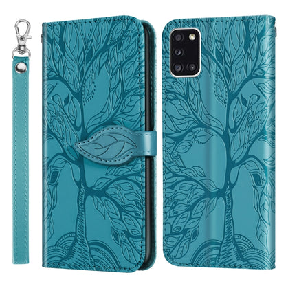 Life of Tree Embossing Pattern Horizontal Flip Leather Case with Holder & Card Slot & Wallet & Photo Frame & Lanyard, For Samsung Galaxy A11 (US Version), For Samsung Galaxy A11 (EU Version), For Samsung Galaxy A12, For Samsung Galaxy A21              ...