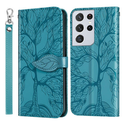 Life of Tree Embossing Pattern Horizontal Flip Leather Case with Holder & Card Slot & Wallet & Photo Frame & Lanyard, For Samsung Galaxy A81, For Samsung Galaxy A91, For Samsung Galaxy S21 5G, For Samsung Galaxy S21+ 5G, For Samsung Galaxy S21 Ultra 5G