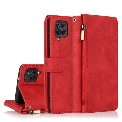 Skin-feel Crazy Horse Texture Zipper Wallet Bag Horizontal Flip Leather Case with Holder & Card Slots & Wallet & Lanyard, For Samsung Galaxy A11, For Samsung Galaxy A12, For Samsung Galaxy A20 / A30, For Samsung Galaxy A21, For Samsung Galaxy A21s     ...