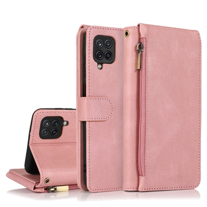 Skin-feel Crazy Horse Texture Zipper Wallet Bag Horizontal Flip Leather Case with Holder & Card Slots & Wallet & Lanyard, For Samsung Galaxy A11, For Samsung Galaxy A12, For Samsung Galaxy A20 / A30, For Samsung Galaxy A21, For Samsung Galaxy A21s     ...